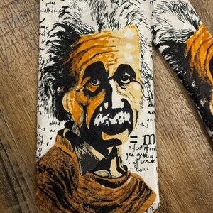 Steven Harris Einstein Physics Novelty Tie E=MC2 Science Teacher